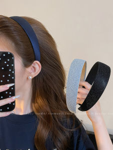 เครื่องประดับผมแบบหน้าม้าสไตล์เกาหลี 2025 ใหม่ สำหรับผู้หญิง ทรงสูง ป้องกันการลื่น ตกแต่งผม รูปทรงอื่นๆ