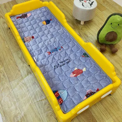 MEISITEKEKE | Giường Ngủ Trưa Gấp Cho Bé Có Đệm Dày