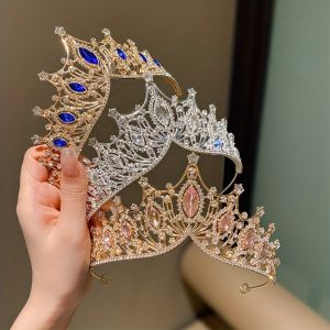 1 pcs female high-end crown headpiece princess birthday decoration hair accessory