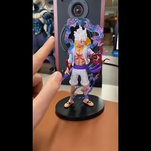 17cm Anime One Piece Figure Luffy Gear 5 Action Figure Sun God Luffy Nika PVC Action Figurine Statue Collectible Model Doll Toys