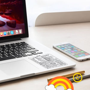 Multifunctional Laptop Software Shortcut Key Transparent Sticker Decoration Portable Laptop Keyboard PVC Self-adhesive Decal