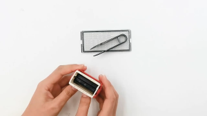 Rubber Stamp Kit Personalized Printed Self Lnking Stamp DIY Typeface Combination Custom Mini Stamp