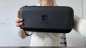 【Just the box】Switch storage bag portable Large Capacity storage box for Nintendo Switch 2 game console with Stand Design Tahan lama