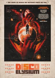 Hot Video Game Disco Elysium Characters Landscape Poster Canvas Painting Wall Art Pictures for Gamer Room Home Decor Gift