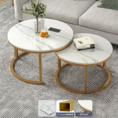 OME | Luxury Round Mini Side Table for Living Room