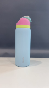 ChillTa Tumbler Hot and Cold with Straw OWALA Water Bottle Vacuum Insulated Stainless Steel 24/32oz