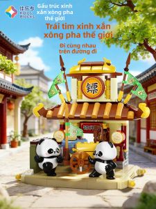 Kalos Blocks | Khối Xây DIY Trí Tuệ Gấu Trúc