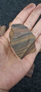 iron tiger eye rough stone batu raw badar besi asli