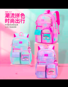 HTF backpack for kids Waterproof school bag for kids girl Large capacity bagpack for kids