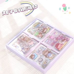 100 PCS Stiker /NINI tempelan Waterproof / MOMO Sticker Botol Minum Tumblr Stiker Anak Diy Viral Lucu Korea