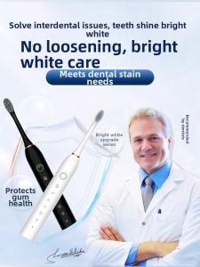 ZHENCAOMINGFANG | Soft Bristle Electric Toothbrush Replacement Heads Mens Womens Couple Set ZhenCao Sonic Toothbrush Gentle on Teeth And Gums