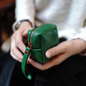 Túi Đựng Đồ Nhỏ Gọn Thời Trang Phong Cách Hàn Quốc Mới Có Khóa Kéo Đựng Chìa Khóa Tai Nghe Son Môi Túi Đựng Đồ Tiện Lợi