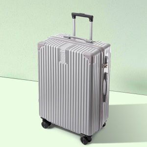 Large Quiet Trolley Luggage with Password Lock