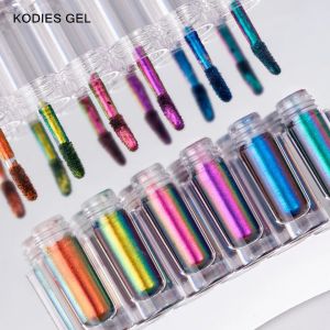 Set tráng gương nhũ khổng tước đuôi công 6 màu dạng liquid siêu bóng & siêu bám