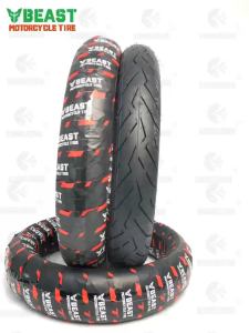 ORIGINAL BEAST TIRE TUBELESS P6240 {BY 17} COD for MOTORCYCLE (GULONG ) (FREE SEALANT AND PITO)