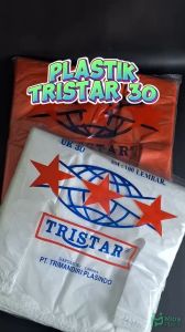 Kantong Plastik Tristar Lebar 30 Kresek Packing 100 pcs