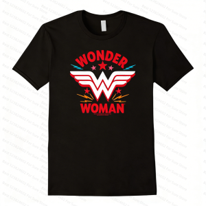Hot Toys | Wonder Woman Kids T-Shirt Classic Comic Book Short Sleeve Cotton Tee for Shirts Woman t-shirts Comfortable and Versatile Tops
