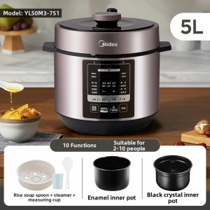 Midea | Multifunctional Automatic Pressure Cooker 6L