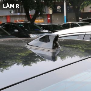 Ăng-ten Vây Cá Mập Kia Rio Chống Nước Đài Phát Thanh Trang Trí Trên Không Cho Ô Tô FM/AM Chất Liệu ABS Tương Thích 2002-2019 Mẫu