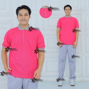 Setelan baju olahraga senam pria lengan pendek / baju polos / kaos olahraga / seragam olahraga