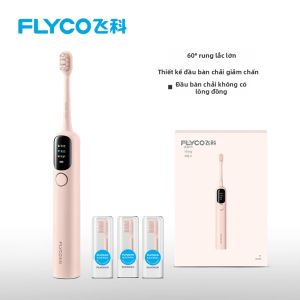 Flyco | Đầu Đánh Răng Tự Động Thông Minh rung với Lông mềm