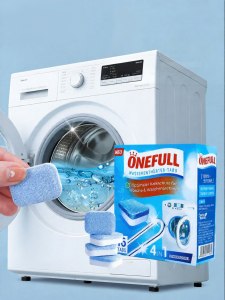 ONEFULL | Sterilizing Detergent Stain Remover Tablets for Washing Machines