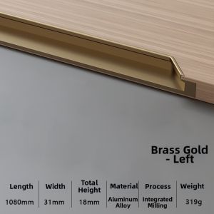 MOLORE | Invisible Embedded Modern High-end Cabinet Door Handle
