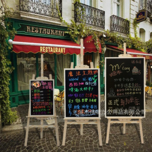 Display Advertising Writing Board Stand Mounted