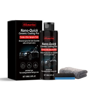 Car Ceramic Coating Kit Graphene Formula Auto Paint Care Hydrophobic Scratch Resistant Gloss Enhancing Vehicle Maintenance Set