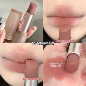 Matte Lipstick for Women Student Affordable Glowing Pink Grey Peach Color Lip Gloss That Makes Your Lips Look More Attractive