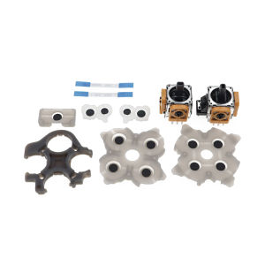 Bộ Sửa Chữa Cần Điều Khiển Tương Tự 3D Cho Tay Cầm PS5 DualSense V3.0 Bao Gồm Cáp Dẻo Cao Su Dẫn Điện Và Ốc Vít Sửa Lỗi Trôi Tay Cầm.