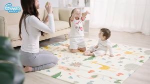 Retail Ministry Baby Mat Thick Foldable Playmat Floor Mat Foam Play Mat Folding Waterproof Play Mat Crawling Mat