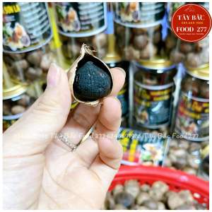 Tỏi đen cô đơn Việt Nam loại 1-vị ngọtkhông hăngdẻolên men tự nhiên 60 ngày theo công nghệ Nhật Bẩn-  TÂY BẮC FOOD 277