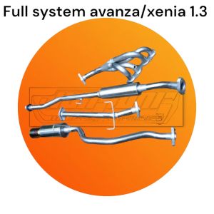 KNALPOT MOBIL RACING KNALPOT  BOLT ON PNP AVANZA/XENIA/TERIOS/RUSH FULL SYSTEM MUFFLER
