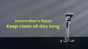 Gillette | Gillette Labs Razor Aurora Series Flexdisc 5-Layer Induction Blade Beard Shaving Razor for Men