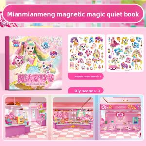 HPRETTY | Quiet Book Magnetic Stickers for Girls 3-6 Years Old
