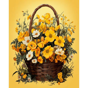 Oil Painting By Numbers Kits Flower Landscape Number Drawing Canvas DIY Pictures By Numbers Home Decor