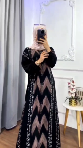 GAMIS TERBARU TWILL RAYON PREMIUM PEKALONGAN GAMIS TWILL BATIK CAP MALAMAN HOME DRESS