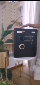 3-Year Warranty 60CM Fireproof Safe: Digital & Fingerprint Key Home or Hotel Storage
