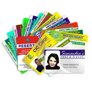 cetak ID card kartu nama kartu anggota bahan tebal