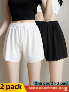 ASran | Anti-Slip Ice Silk Underwear Shorts for Women