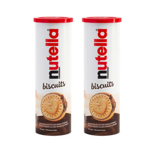 Nutella Chocolate Hazelnut Heart Sandwich Biscuits Snacks Leisure Food Yearly Goods German Imported Bag Packaging 304g