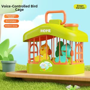 SHIGUANGXUE | Talking Toy Bird Cage