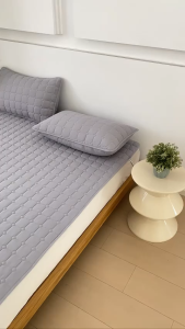 Bayee ผ้าปูที่นอนกันน้ำ3/5/6ฟุต ป้องกันไรฝุ่น ที่นอนกันน้ำ ผ้ารองฉี่ กันน้ำ100% รัดมุม ที่นอน ผ้าปูที่นอนกันน้ำกันไรฝุ่น กันน้ํา ติดตั้ง ผ้าปูที่นอน นุ่ม ระบายอากาศ ผ้าคลุมที่นอนกันน้ำ TPU Waterproof bed sheet