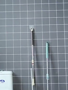 SG Stock 52cm Silicone Floor Scraper Wiper Magic Broom Bathroom Wiper Extendable Broom Glass Sweeping Hair Retractable