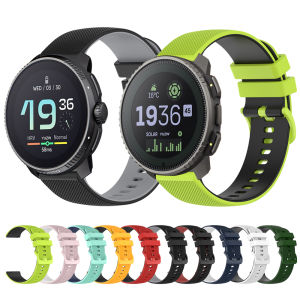 20 22mm Silicone Strap Watchband For Suunto RACE/Vertical Replacement Accessories For Suunto 5/9 Peak Pro/3 Watch band Bracelet