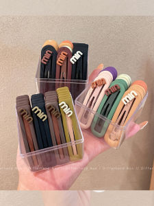 Duckbill Hair Clips Womens Back of Head Hair Accessories Bangs Side Parting Edge Clips Korean Style Fresh out Fashion Jewelry