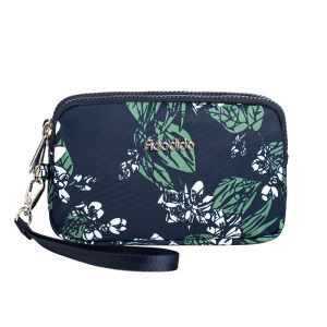 Fashionable Casual Oxford Cloth Handbag Womens Single Shoulder Multi-layer Ethnic Style Handbag with Zipper Soft Handles