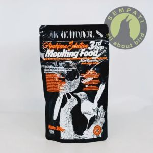 SEMPATI FREE GANTUNGAN BUAH SEMPATI Moulting Ams 3 Step Moulting Food 3 Rd Step American Selection Pakan Voer Pur Burung Murai Batu Mabung Ngurak Makanan Murai Batu Moulting Food 3 Step GURAHBH1