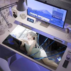 Bandai | Tấm Lót Chuột Cao Su Chống Trượt Cỡ Lớn Anime Frieren At The Funeral Gamer Desk Mat Cho Máy Tính Xách Tay Trang Trí Văn Phòng